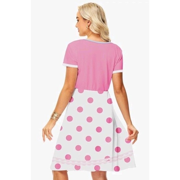 Deerose Halloween Layered Dresses Women Cosplay Party Short Sleeve Dress Large - Picture 6 of 9